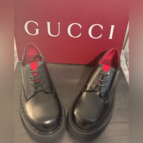 Gucci
Thea Lug Sole Derby
Women’s Size EU 39.5 - Picture 1 of 13